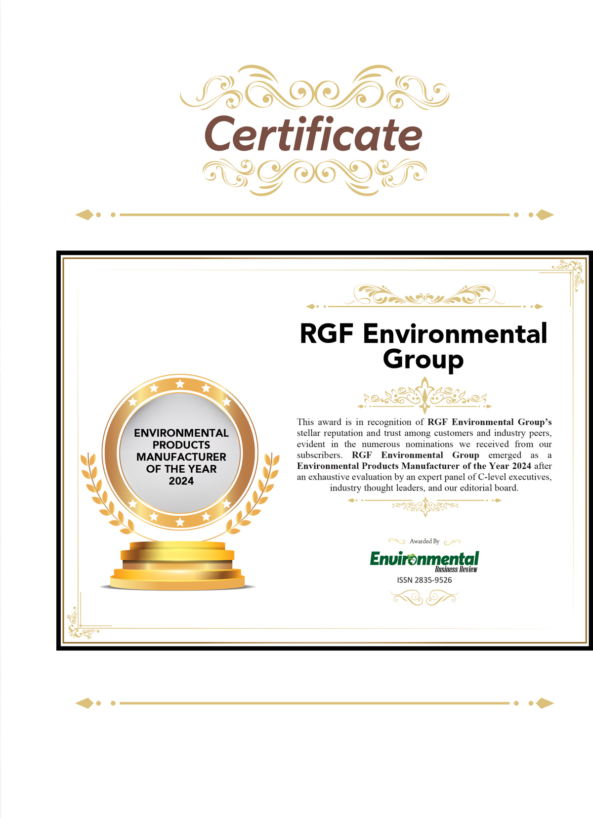 Environmental Business Review